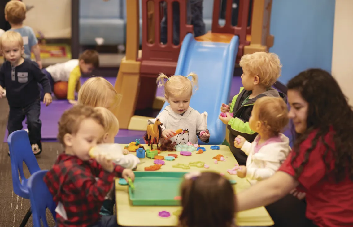 Child care at the Siouxland YMCA