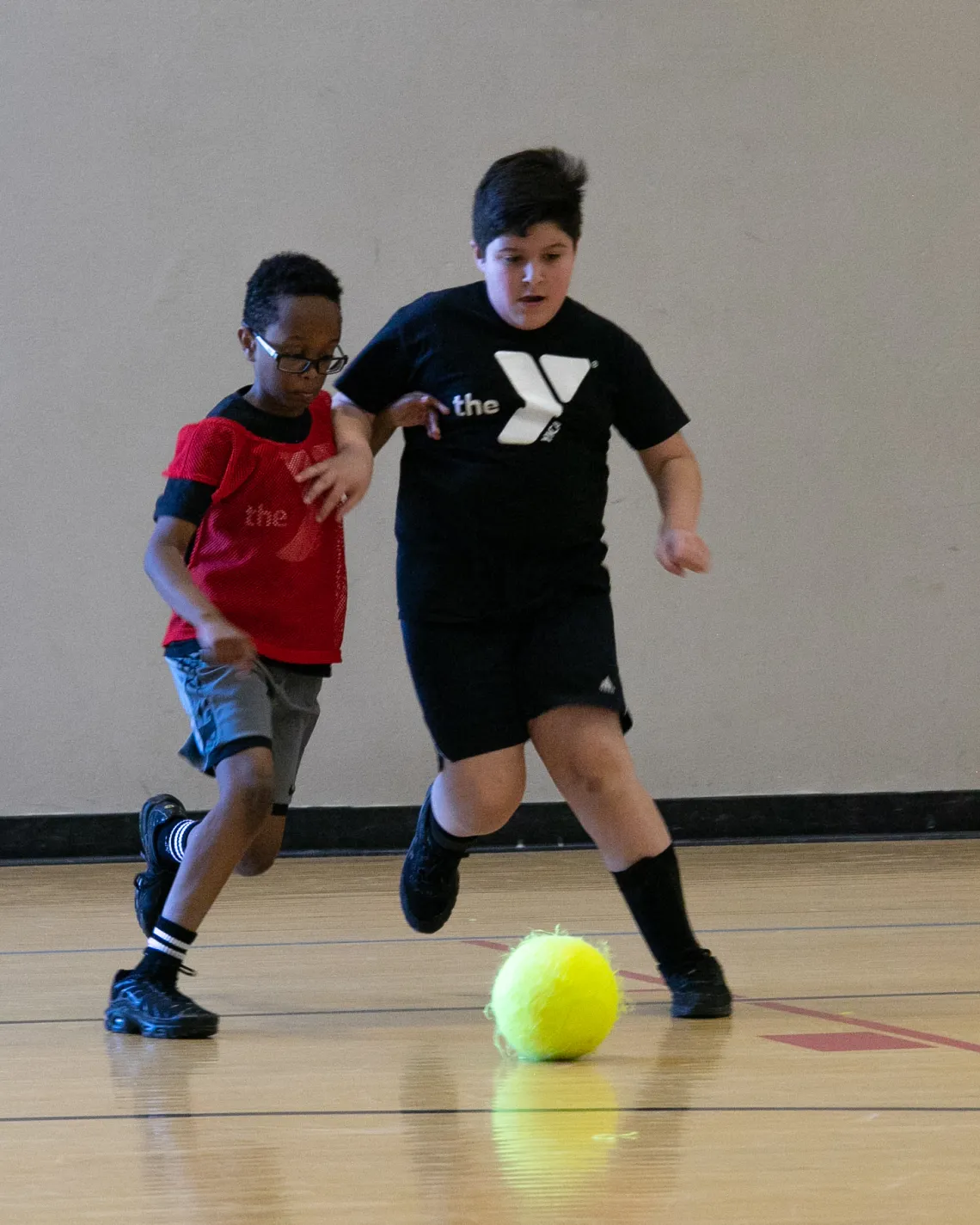 Indoor Soccer at the Norm Waitt Sr. YMCA 