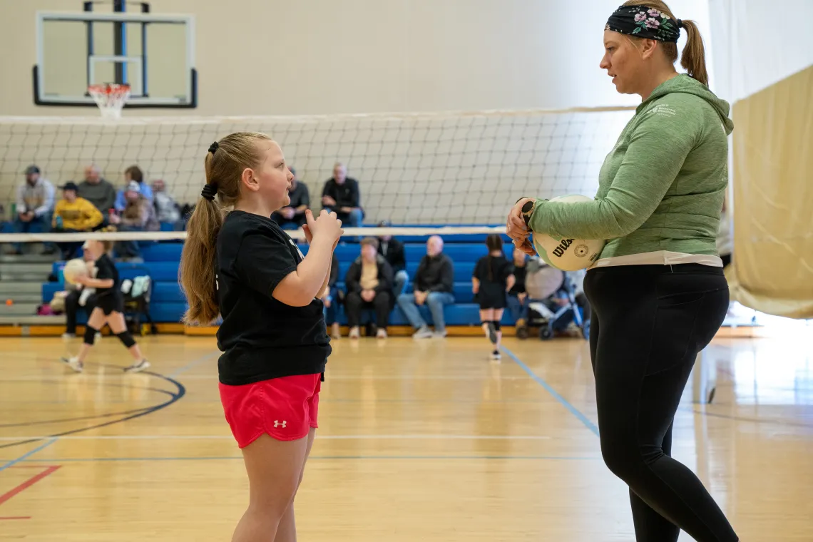 Siouxland YMCA Volleyball at Norm Waitt Sr. YMCA