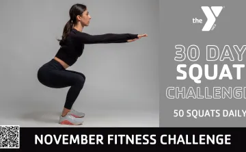 November Fitness Challenge Squats